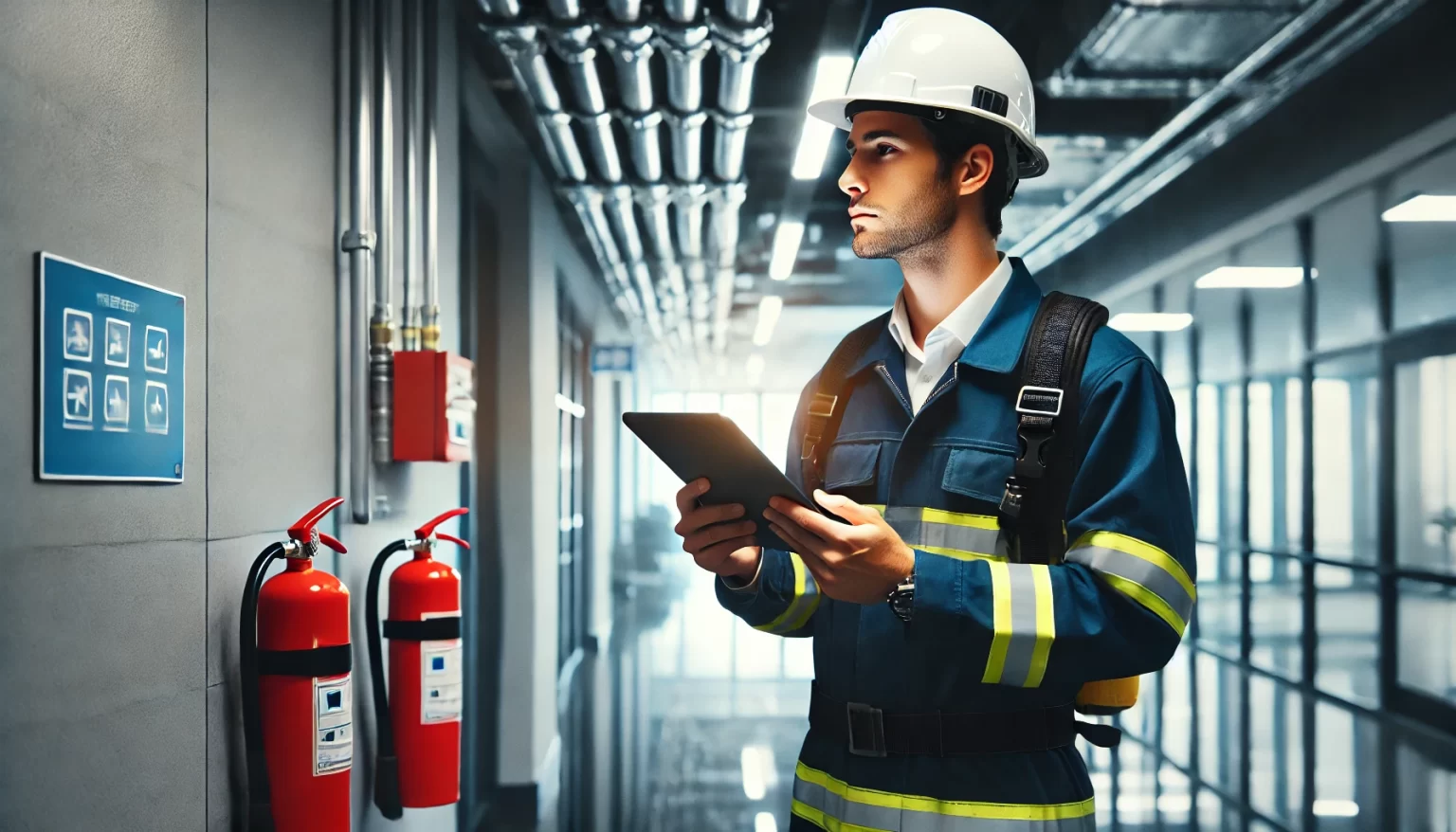 Sistema de prevenção e combate à incêndio